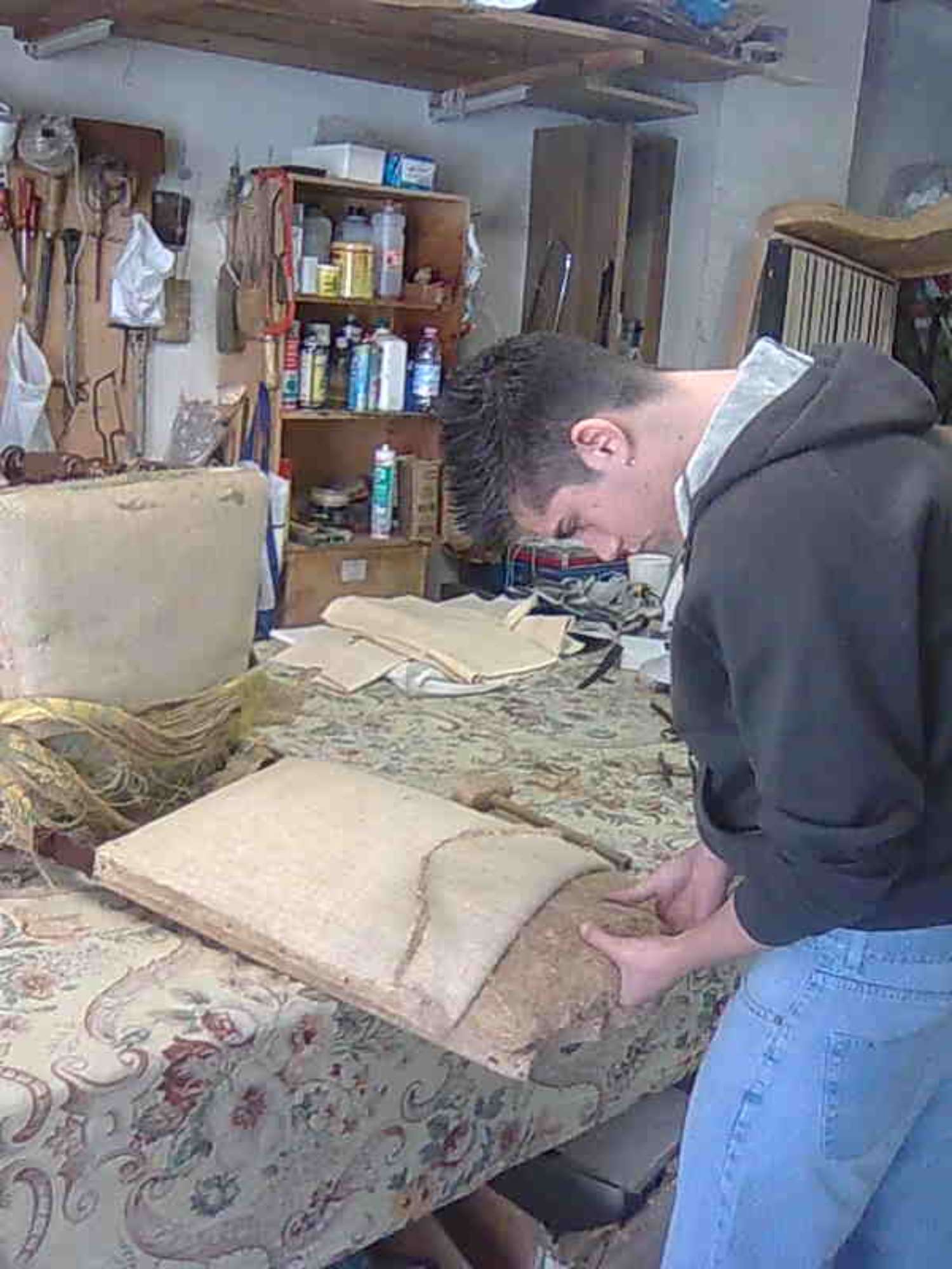 imbottitura e rivestimento